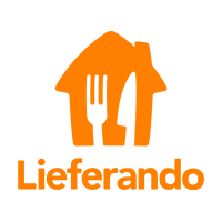 Lieferando Logo Orange Primary Vertical Stacked RGB Dc122b